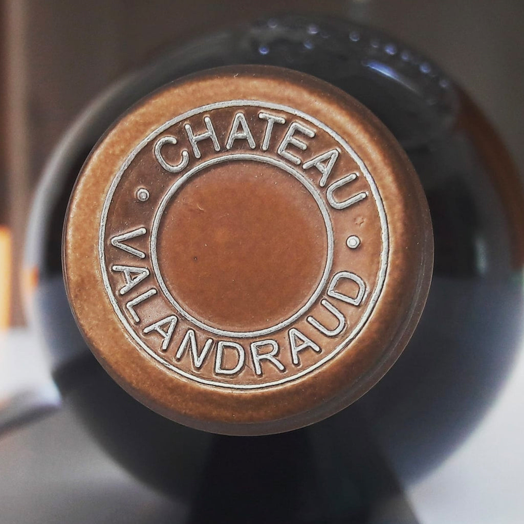 Château Valandraud Saint Émilion Premier Grand Cru Classé Wine Bottle Capsule