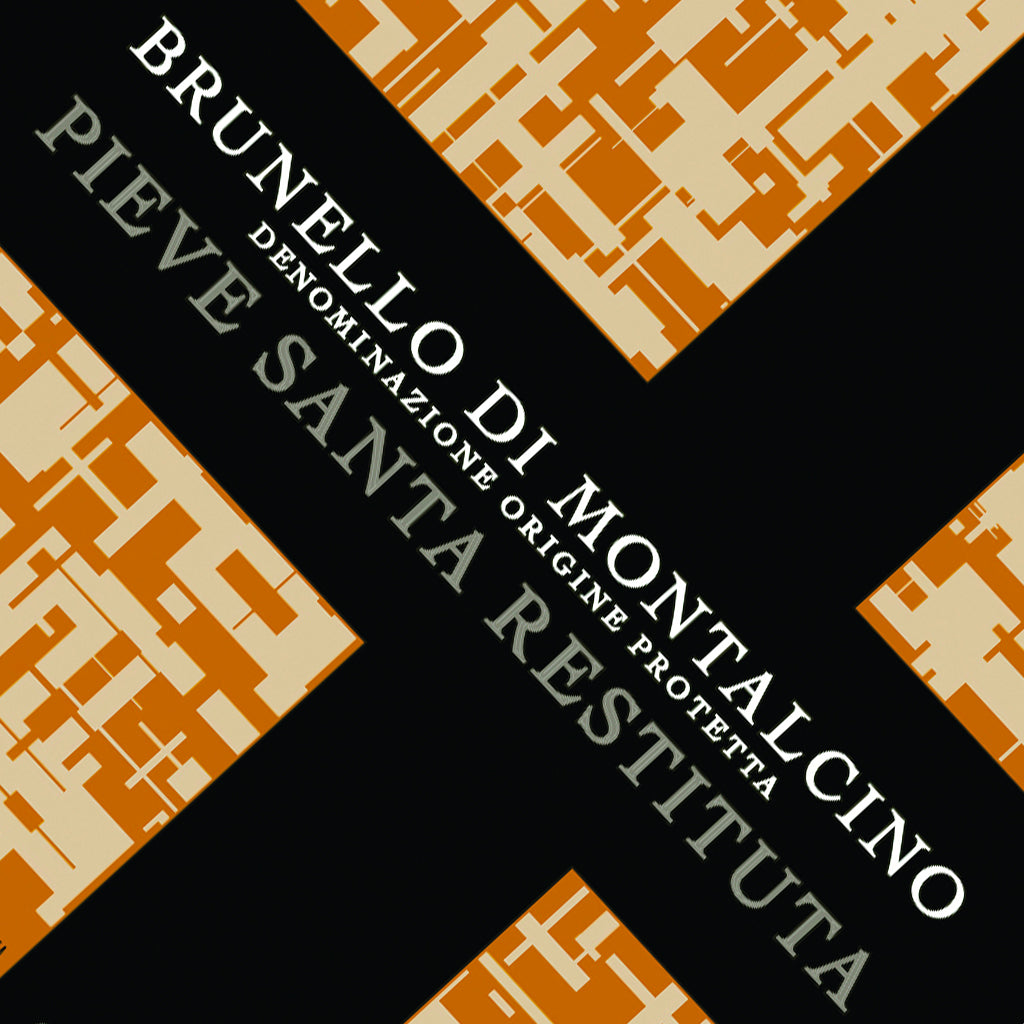 GAJA Brunello di Montalcino Pieve Santa Restituta Label