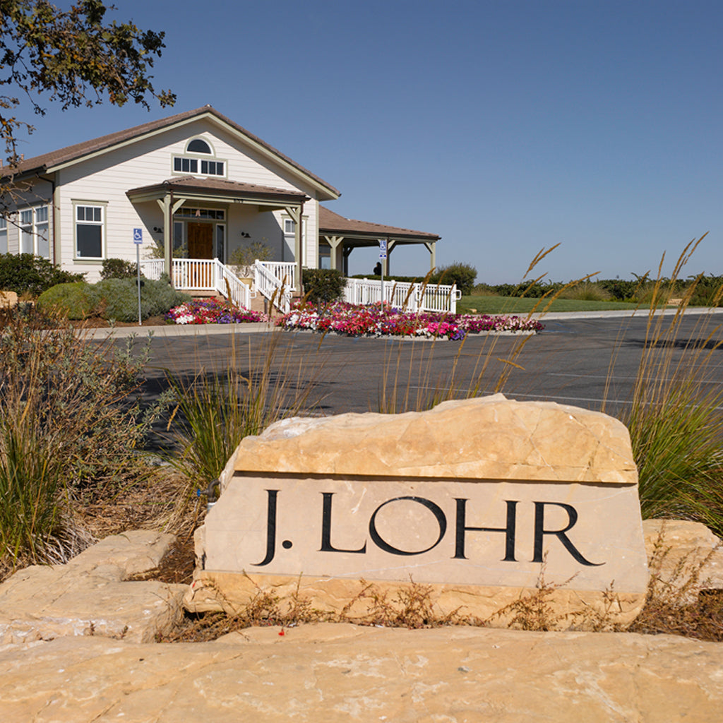 J. Lohr Winery & Tasting Room Entrance Sign