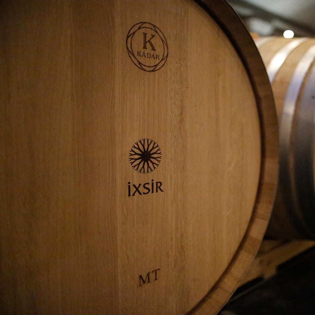 Ixsir Wine Barrel in the Winery
