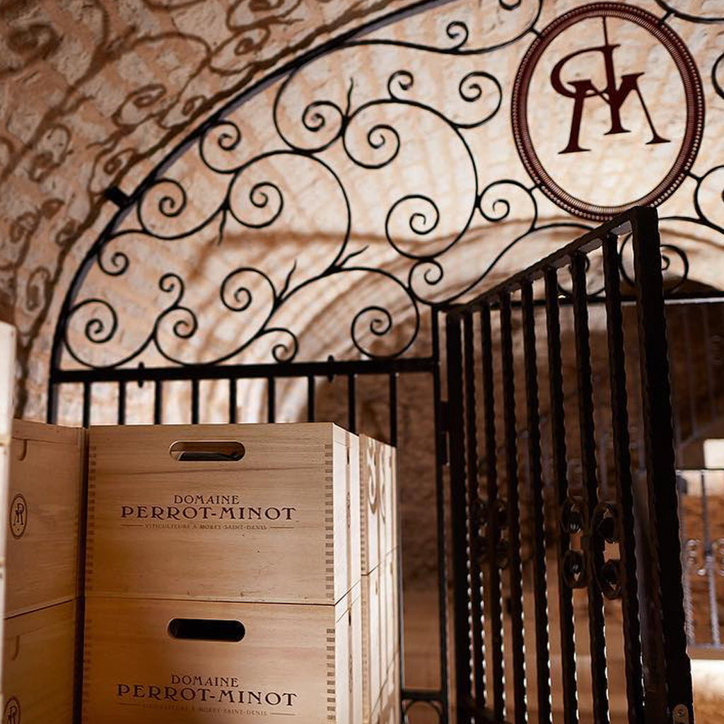 Wooden Wine Cases in Perrot-Minot's Cellar
