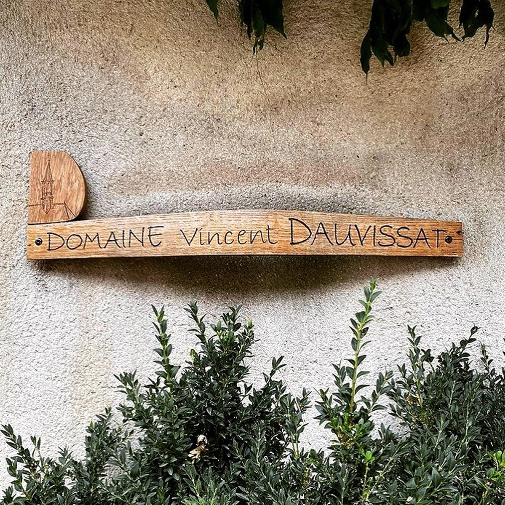 Domaine Vincent Dauvissat Winery Sign
