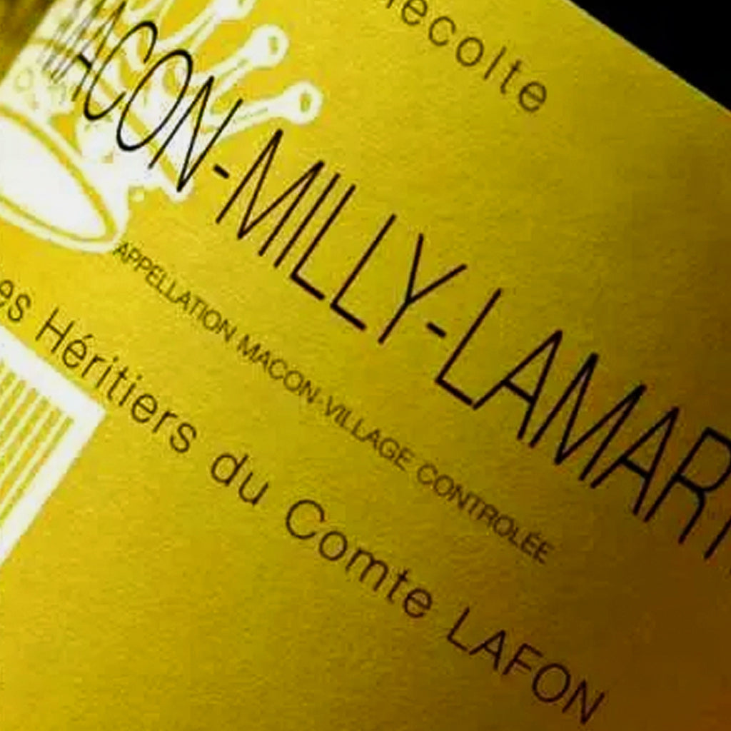 Les Héritiers du Comte Lafon Mâcon Milly-Lamartine Wine Label