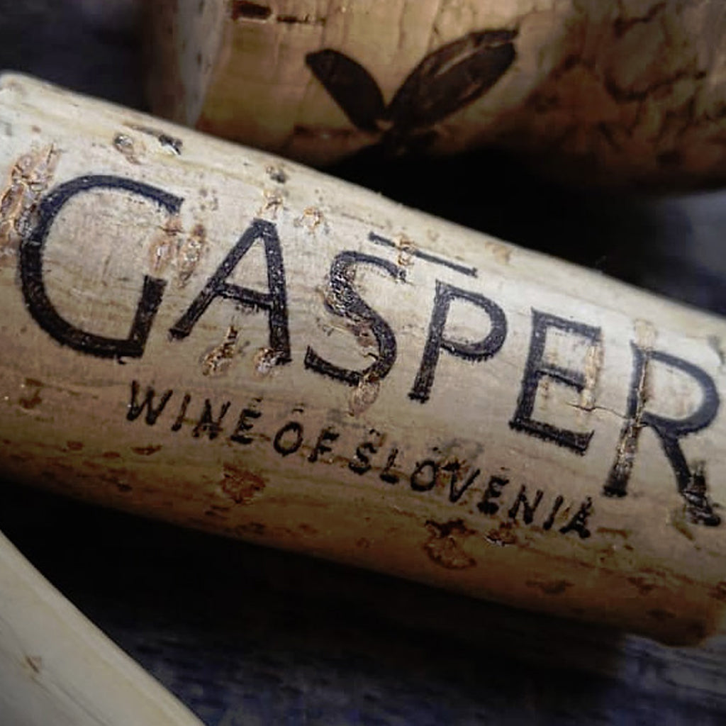 Gašper Wines of Slovenia Cork