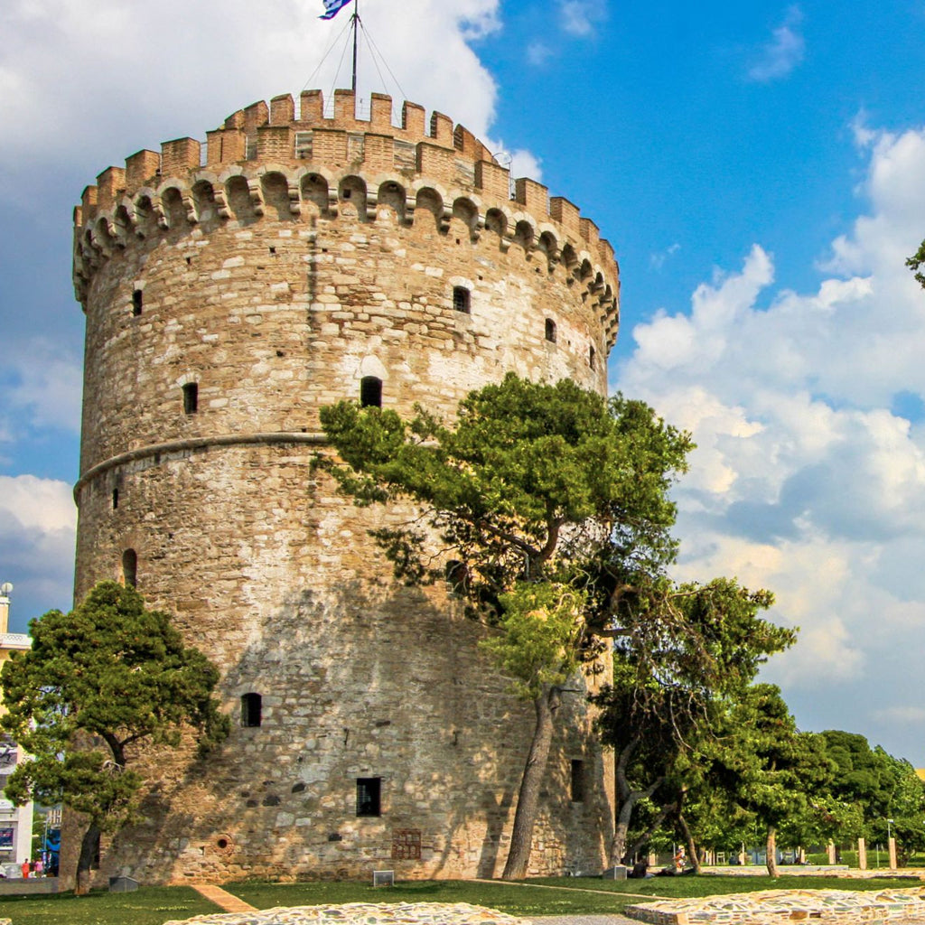 The White Tower in Thessaloniki, Macedonia