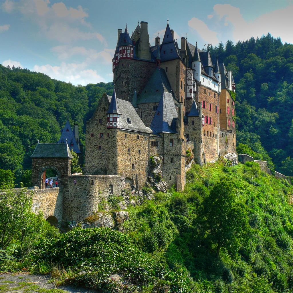 The Burg Eltz Castle in the Pfalz Wine region of Germany