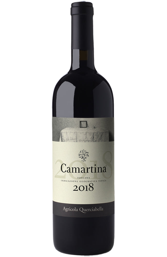Querciabella Camartina Super Tuscan Red Wine Bottle