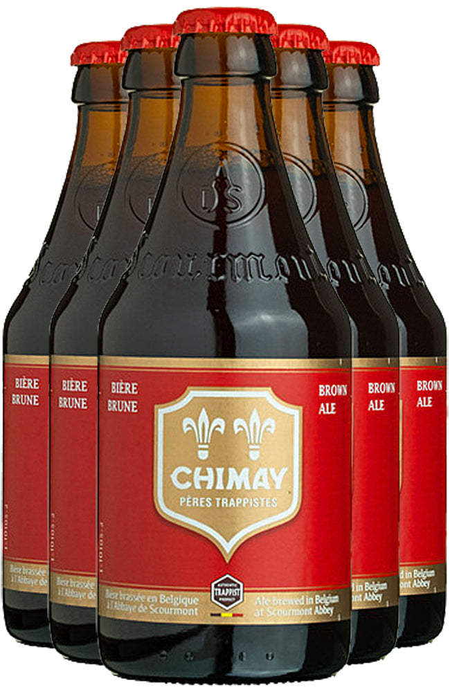 Chimay Red Cap Belgian Trappist Dubbel Beer 6 Bottle Case
