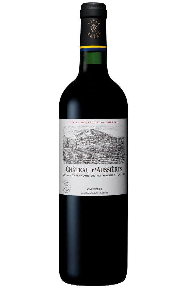 Chateau d'Aussieres Corbieres Red Wine Bottle