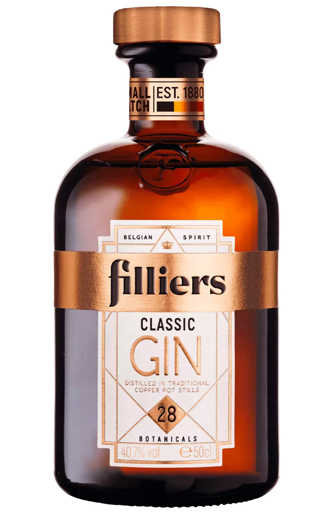 Filliers 28 Classic Dry Belgium Gin Bottle