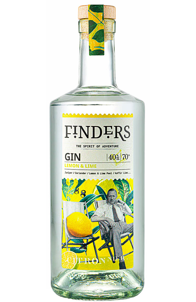 Finders Lemon & Lime Gin Bottle