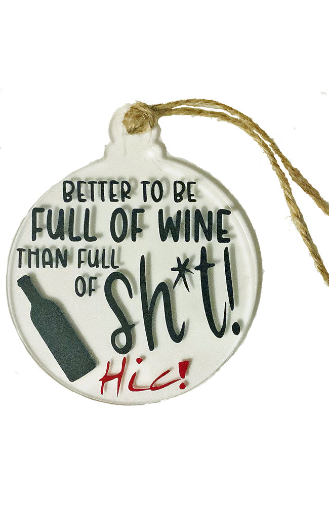 Hic! Wine Bottle Gift Tag