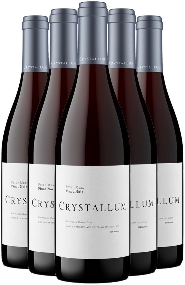 Crystallum Peter Max Pinot Noir Red Wine 6 Bottle Case