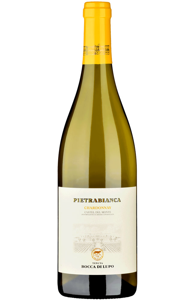 Tenuta Bocca di Lupo Pietrabianca Chardonnay Fiano White Wine Bottle