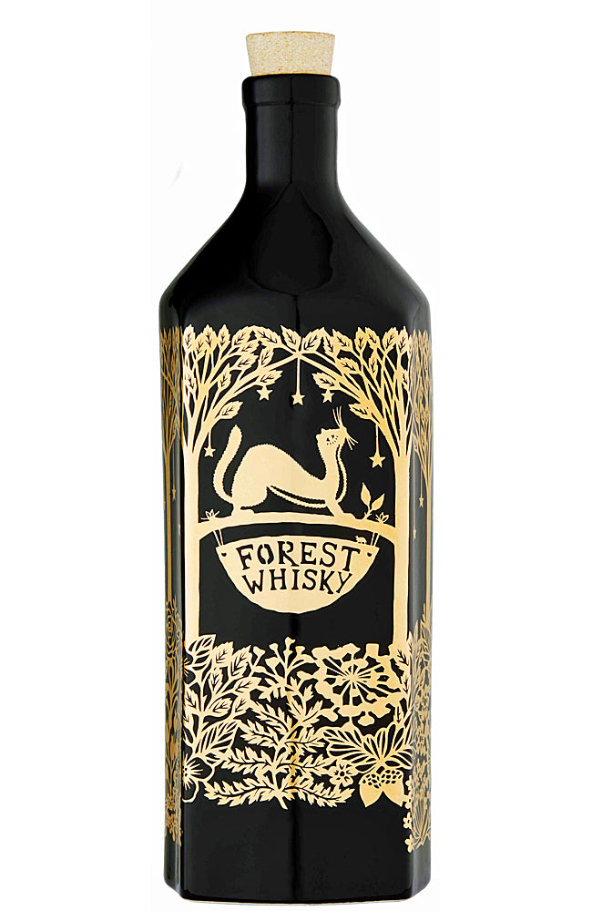 Forest Whisky Porcelain Bottle