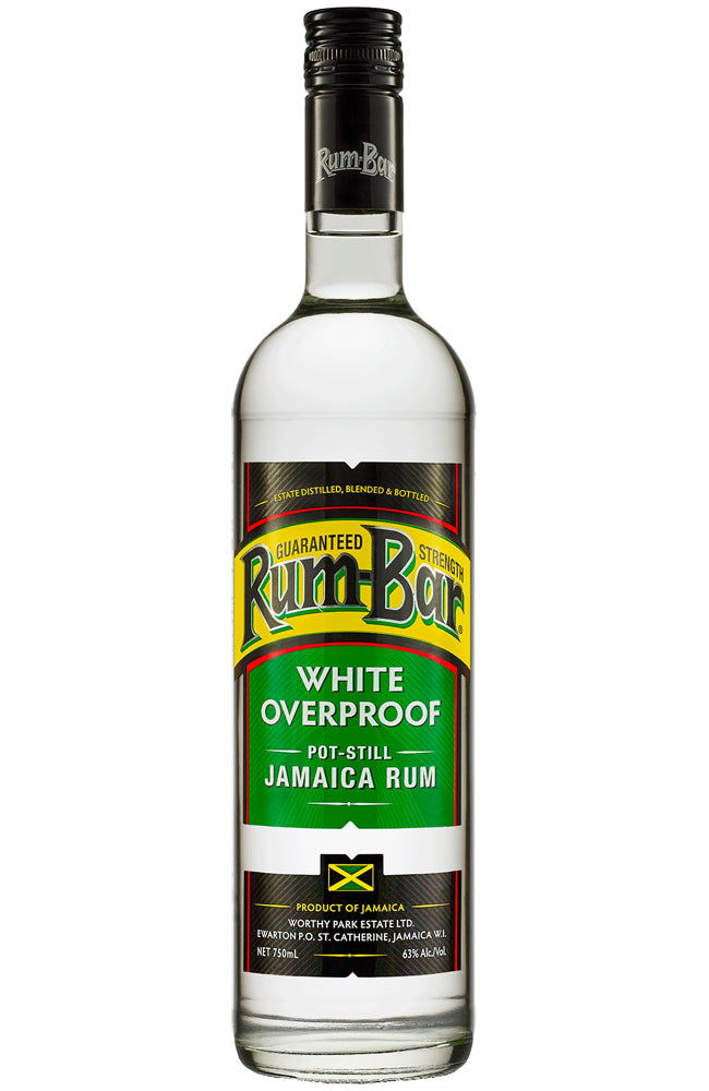 Worthy Park Rum-Bar Overproof Jamaican Rum Bottle