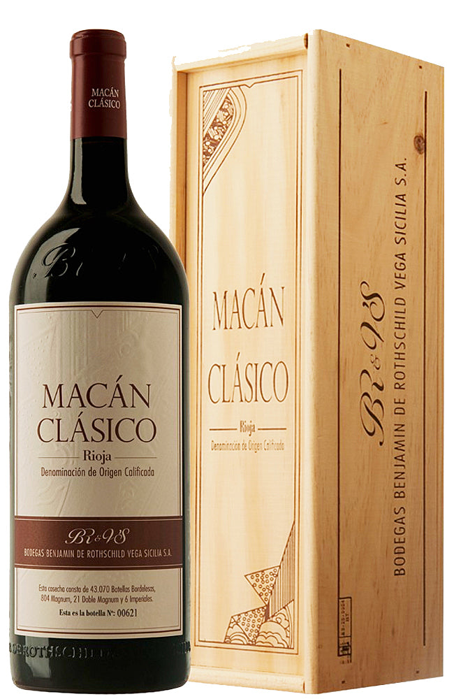 Macán Clásico Rioja Magnum Size Bottle Gift Boxed