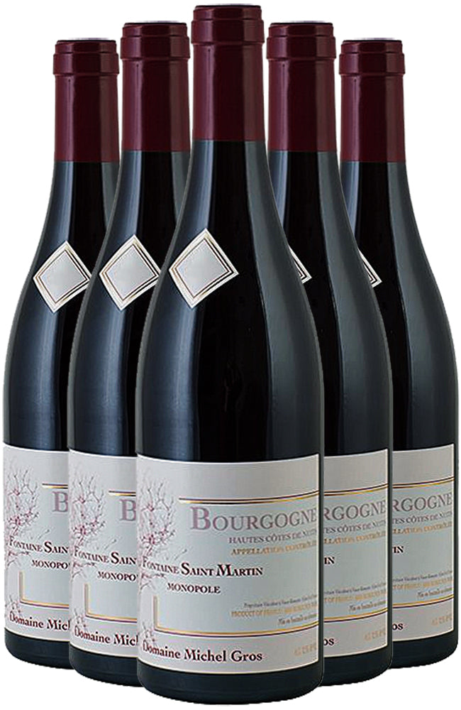 Domaine Michel Gros Fontaine Saint Martin Monopole Bourgogne Rouge Hauts-Côte de Nuits 6 Bottle Case
