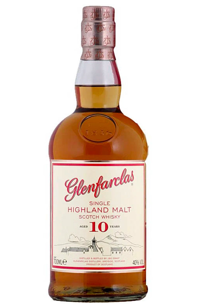 Glenfarclas 10 Year Old Single Highland Malt Scotch Whisky