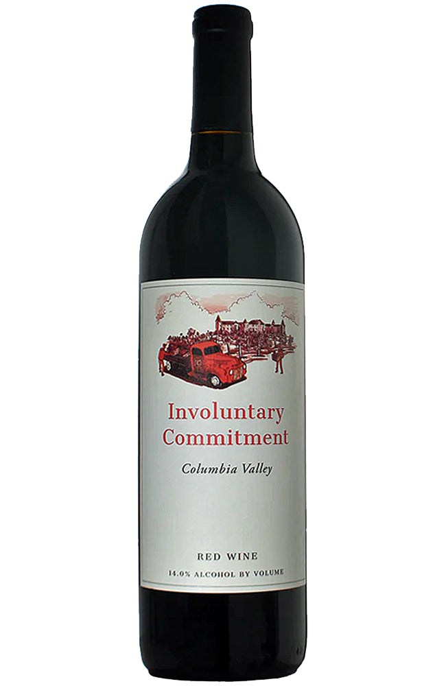 Involuntary Commitment Columbia Valley Red Wine Bottle
