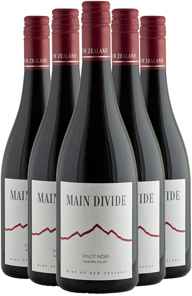 Main Divide Pinot Noir 6 Bottle Case
