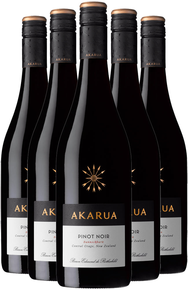Akarua Bannockburn Central Otago Pinot Noir 6 Bottle Case