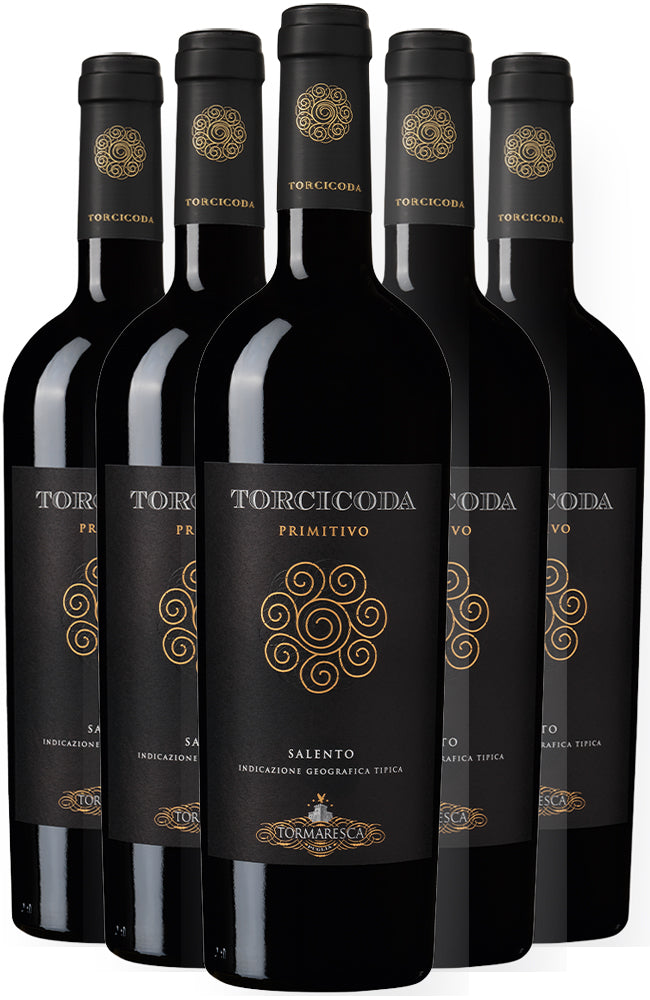 Tormaresca Torcicoda Primitivo del Salento Red Wine 6 Bottle Case