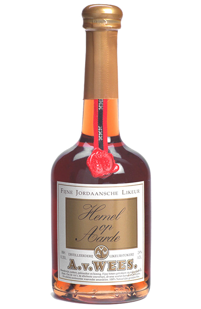 A. van Wees Heaven on Earth Christmas Liqueur Bottle