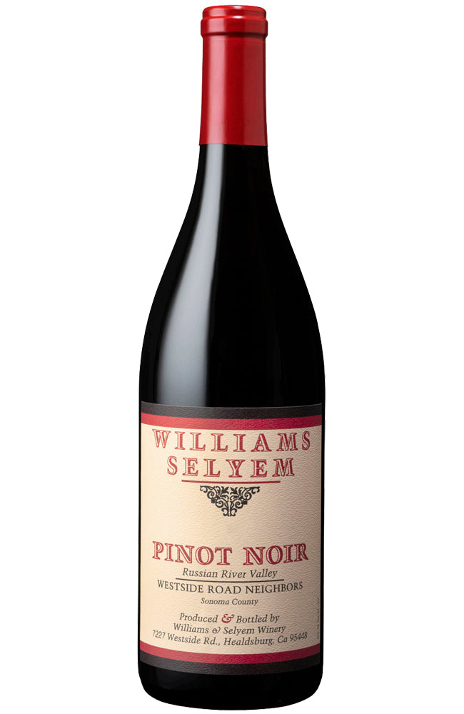 Williams Selyem Westside Road Neighbors Pinot Noir Bottle