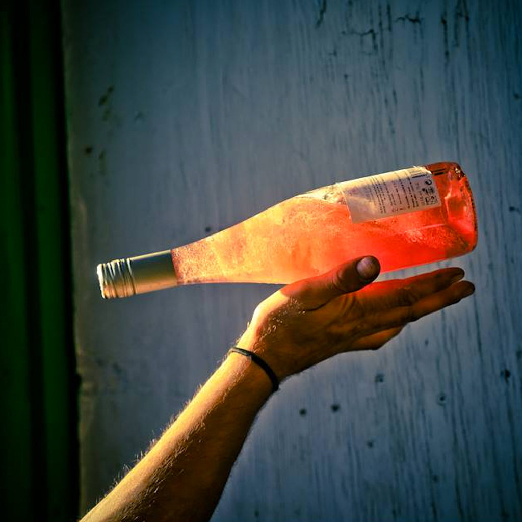 Bottle of Anjou Rosé