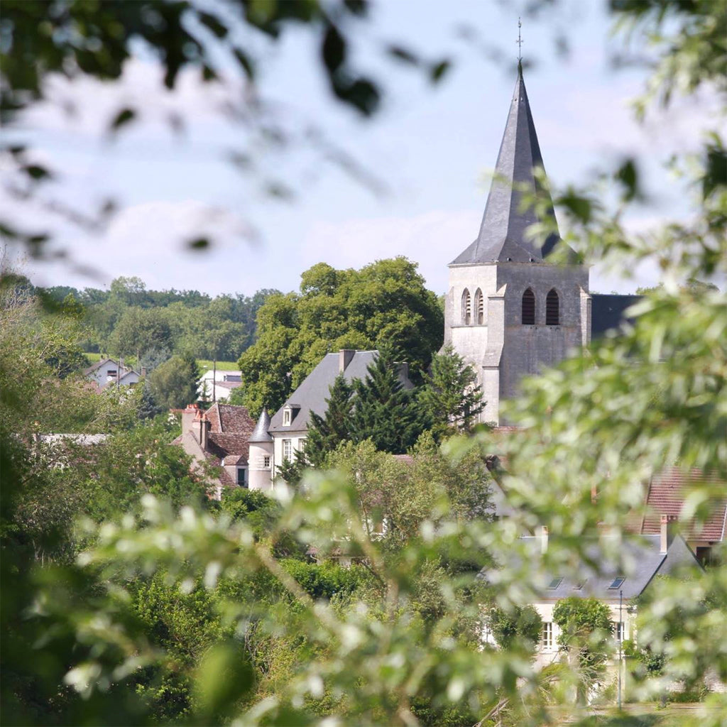 A view of the Church in Pouilly sur Loire