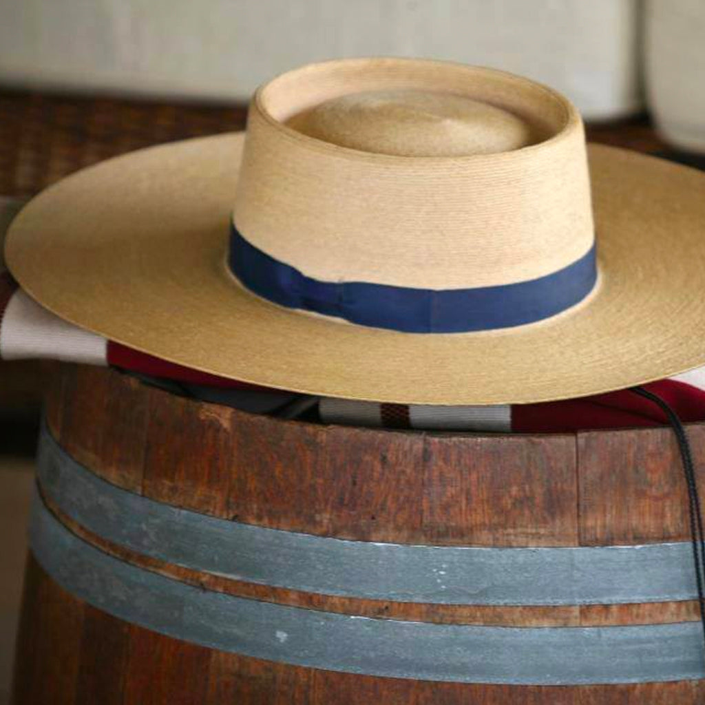 Chupalla, traditional Chilean horseman's hat made of straw