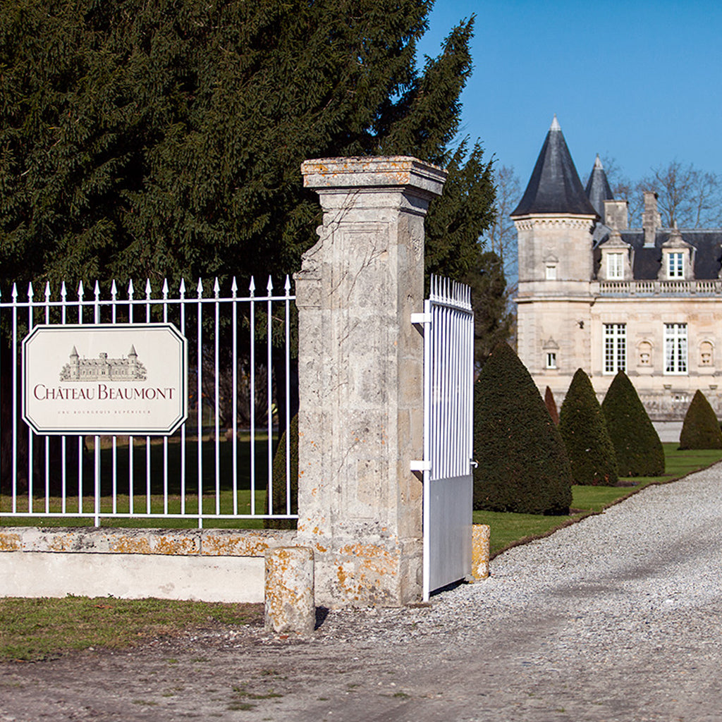 The Entrance Gateway to Château Beaumont