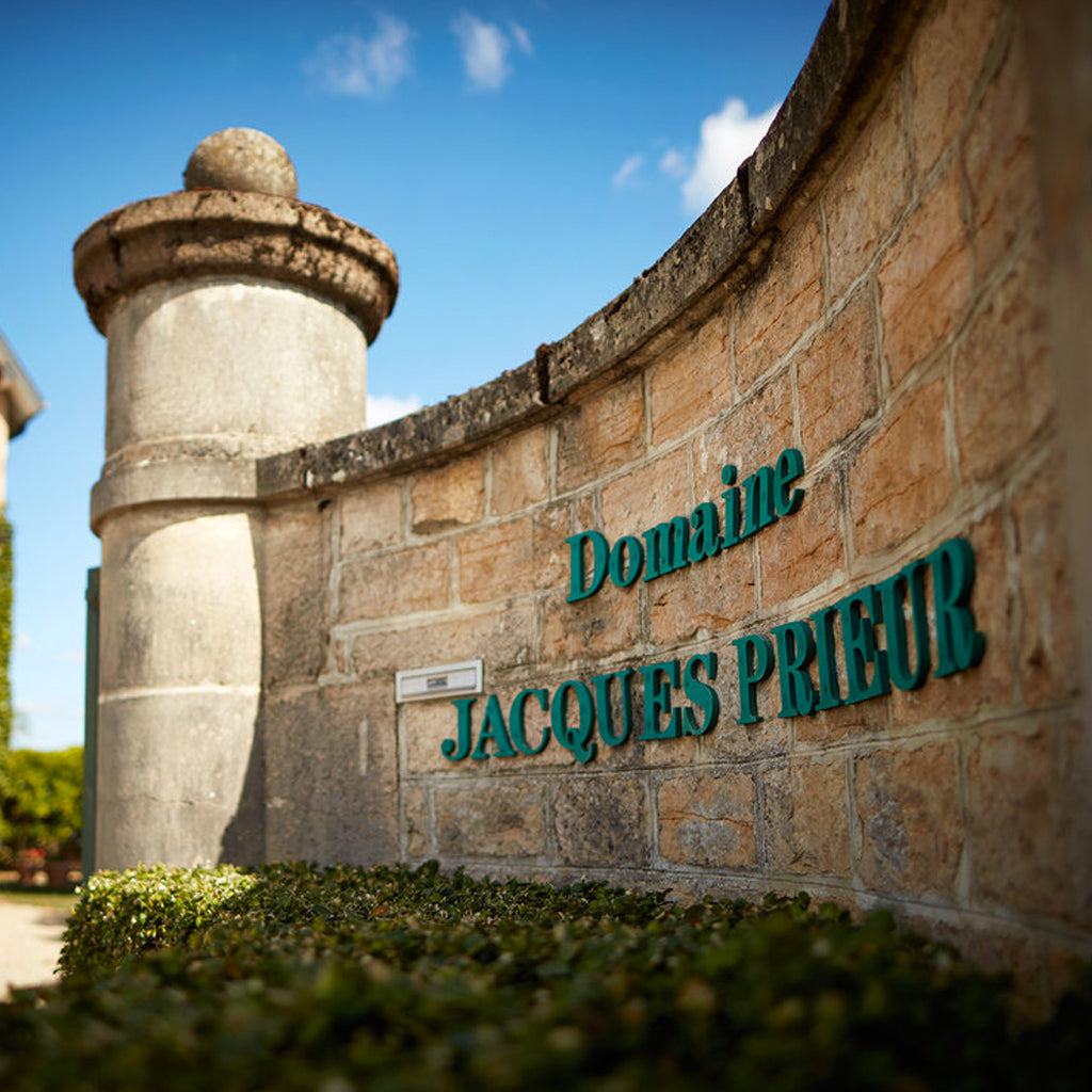 Domaine Jacques Prieur Winery Entrance Sign