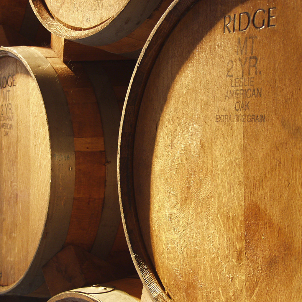 Ridge Vineyards Barrel Stack