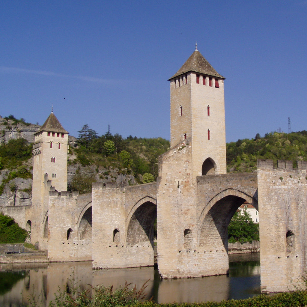The Pont Valentré in Cahors, South West France