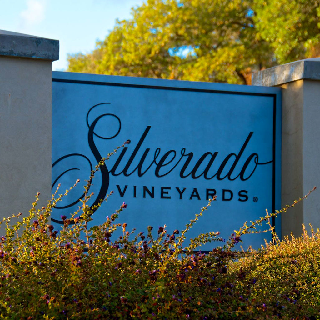 Silverado Vineyards Estate Entrance Sign