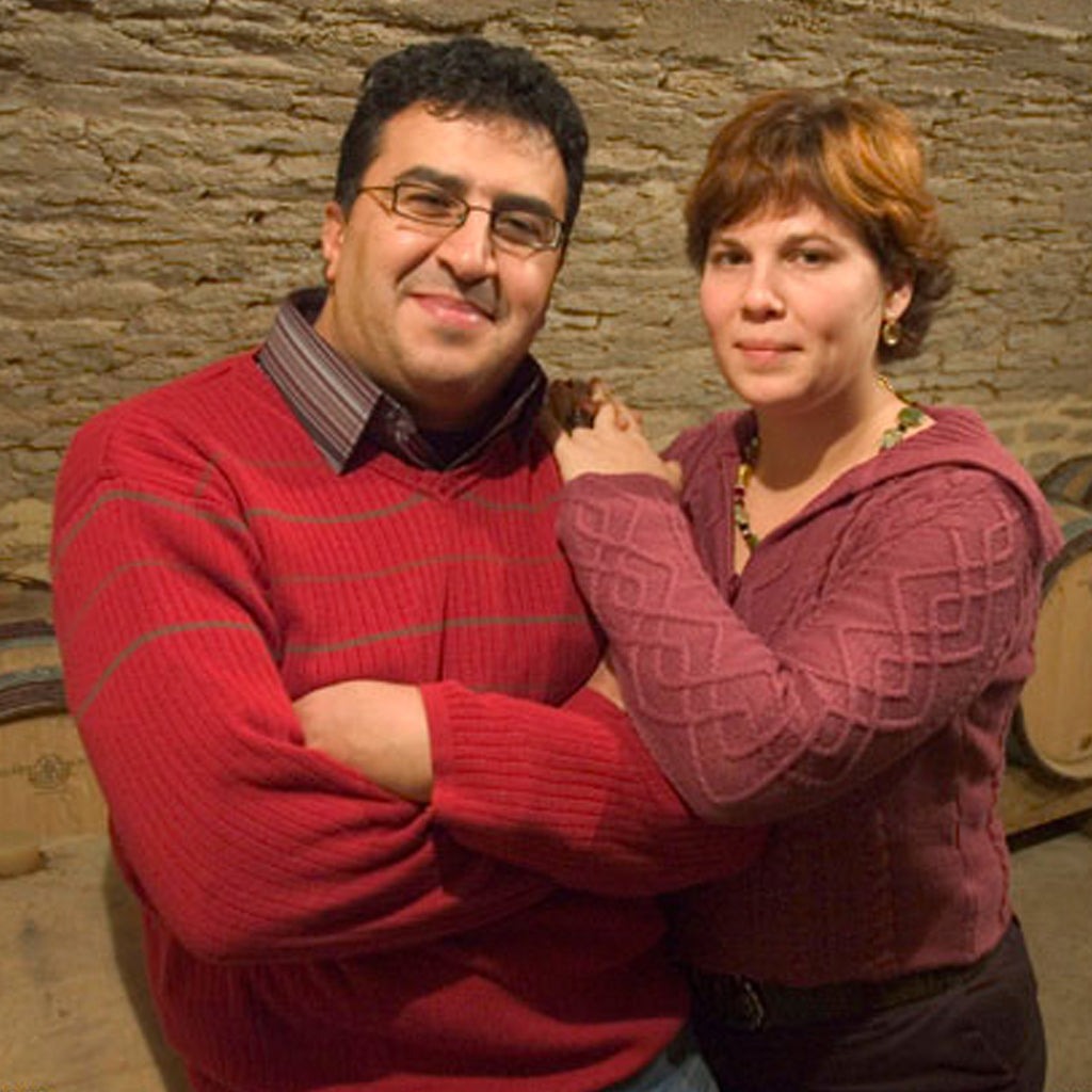 Mounir Saouma and his wife Rotem Brakin
