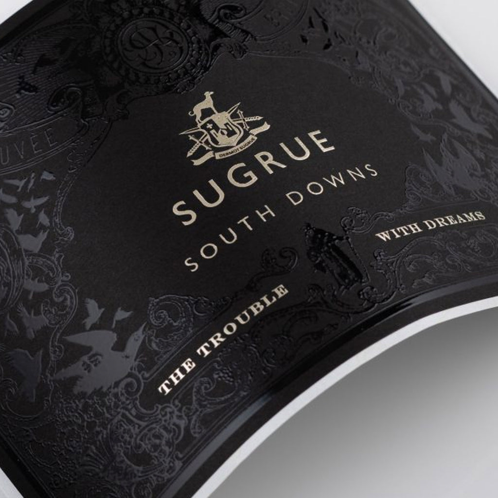 Sugrue South Downs The Trouble with Dreams Sparkling Wine Label