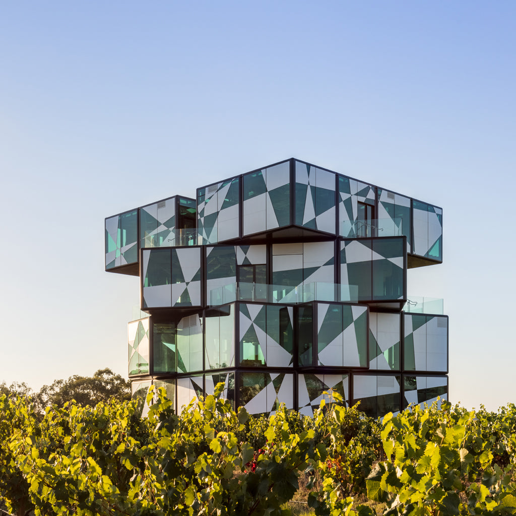 d'Arenberg's new state of the art winery and visitor centre amongst the vines