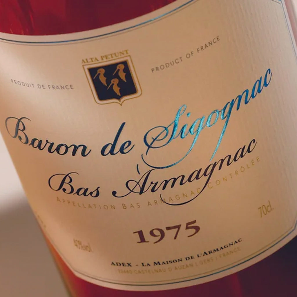 Baron de Sigognac Bas Armagnac 1975 Bottle