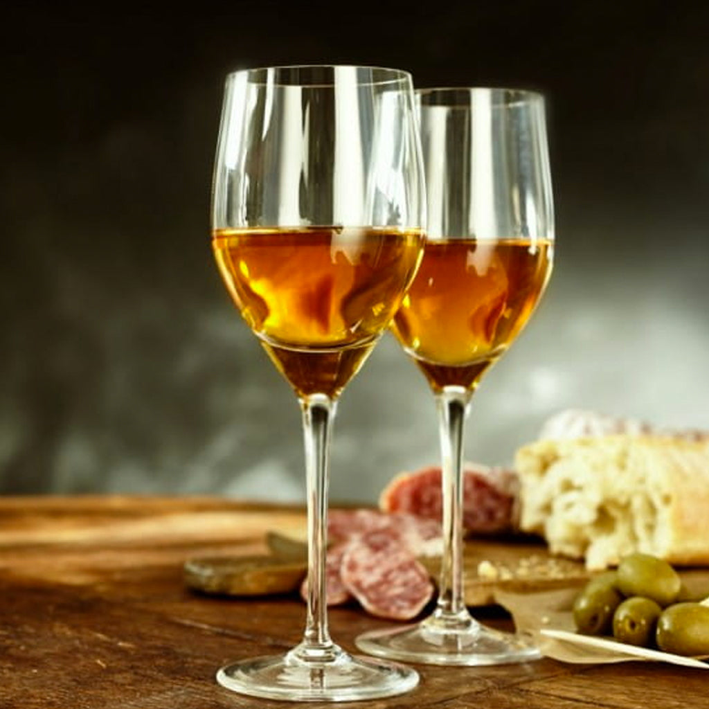 Glasses of Sherry with Tapas
