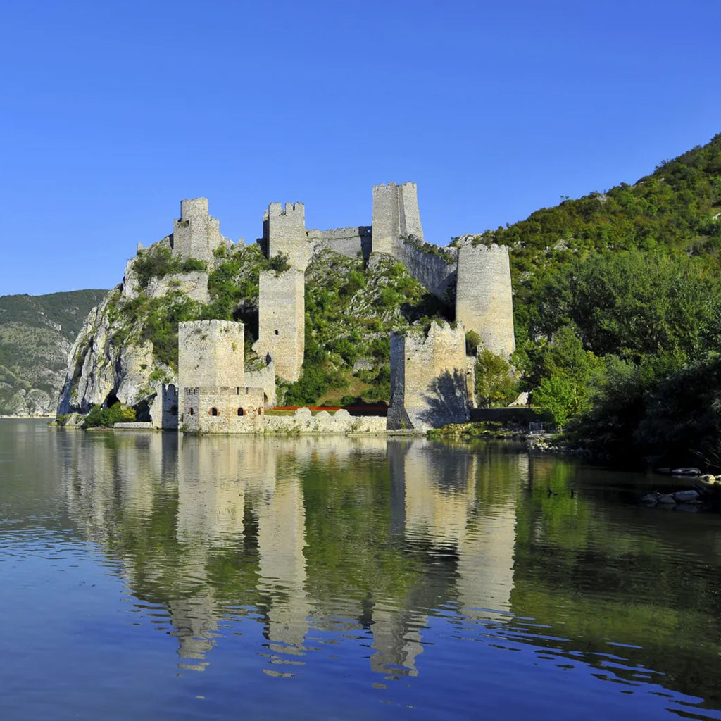 Golubac Fortress in Serbia