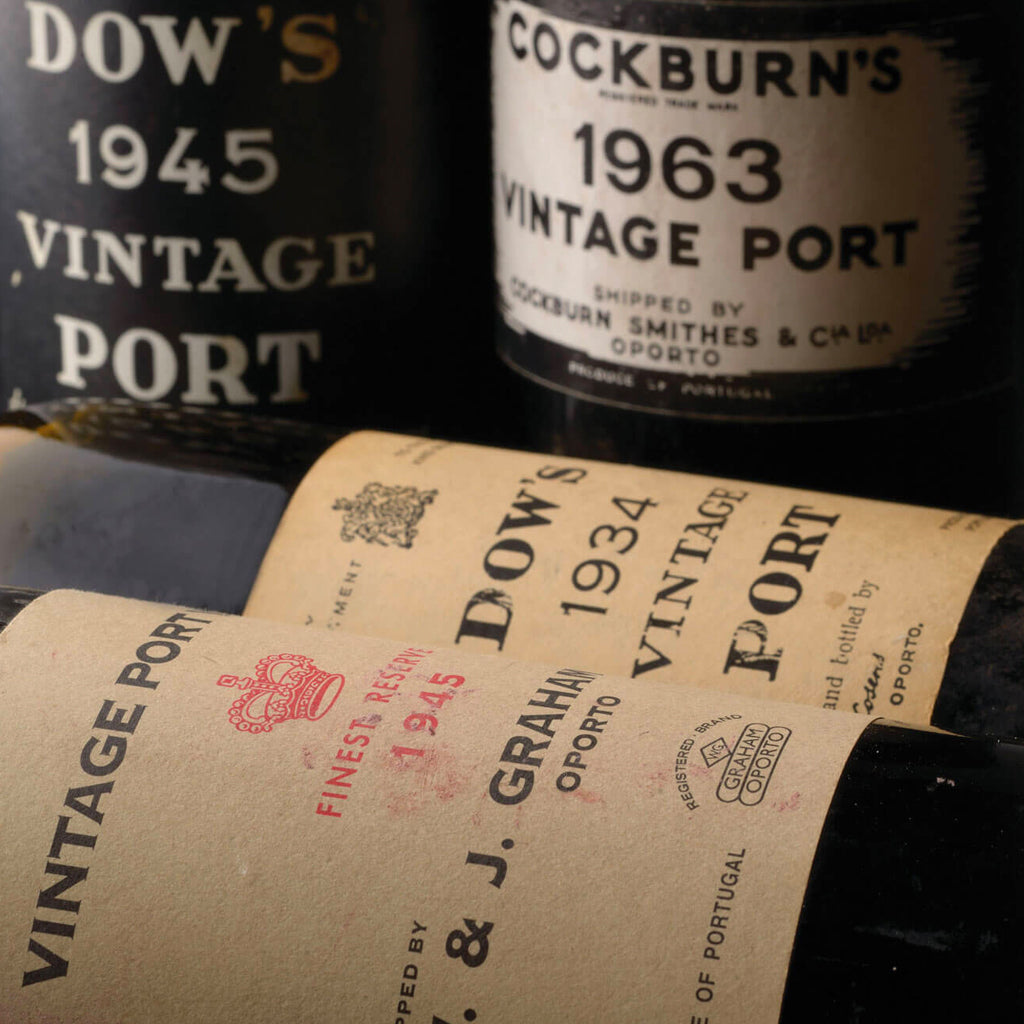 Vintage Port Labels & Bottles