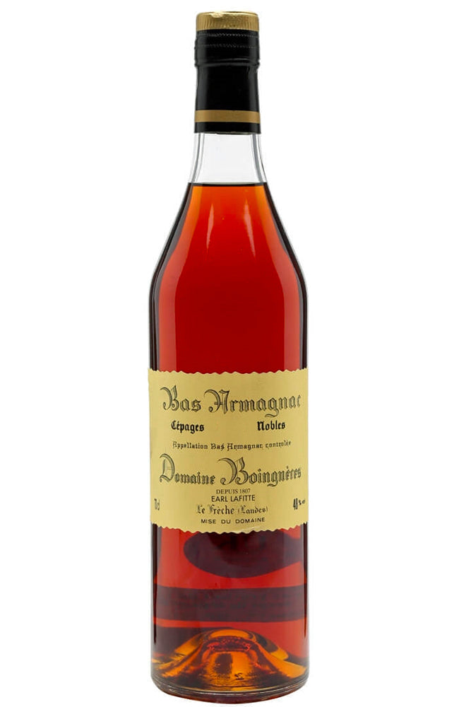 Domaine Boingnères 1985 Bas Armagnac Cépages Nobles Bottle