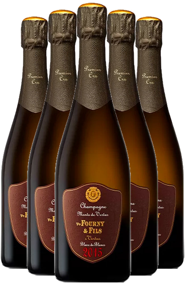 Champagne Veuve Fourny Monts de Vertus Blanc de Blancs Premier Cru Vintage 2015 6 Bottle Case