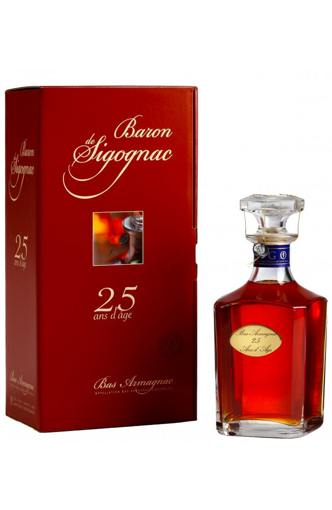 Baron de Sigognac 25 Year Old Bas Armagnac Gift Box