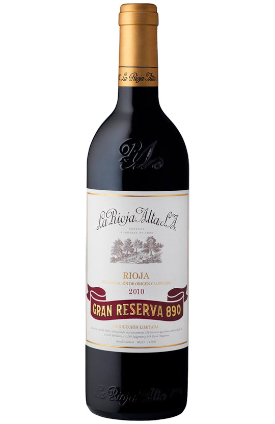 La Rioja Alta S.A. Gran Reserva 890 Selección Especial 2010