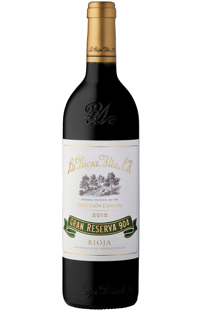 La Rioja Alta S.A. 904 Rioja Gran Reserva 'Selección Especial' 2015 Bottle