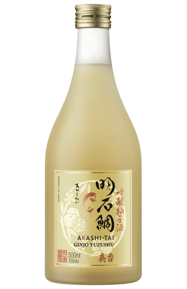 Akashi-Tai Ginjo Yuzushu Citrus Infused Sake 50cl Bottle